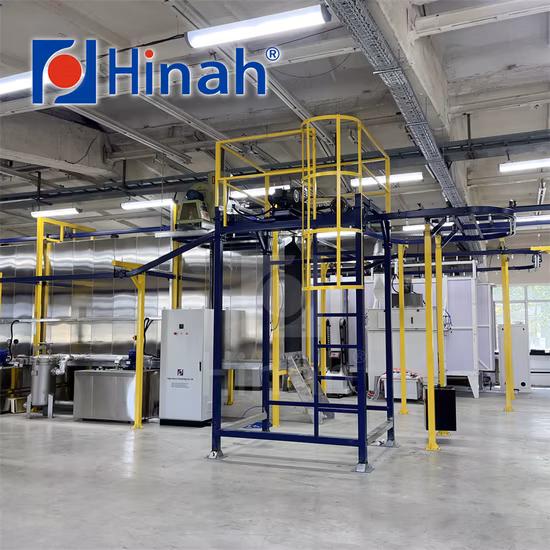 粉体塗装生産ライン塗装機用前処理スプレーシステム